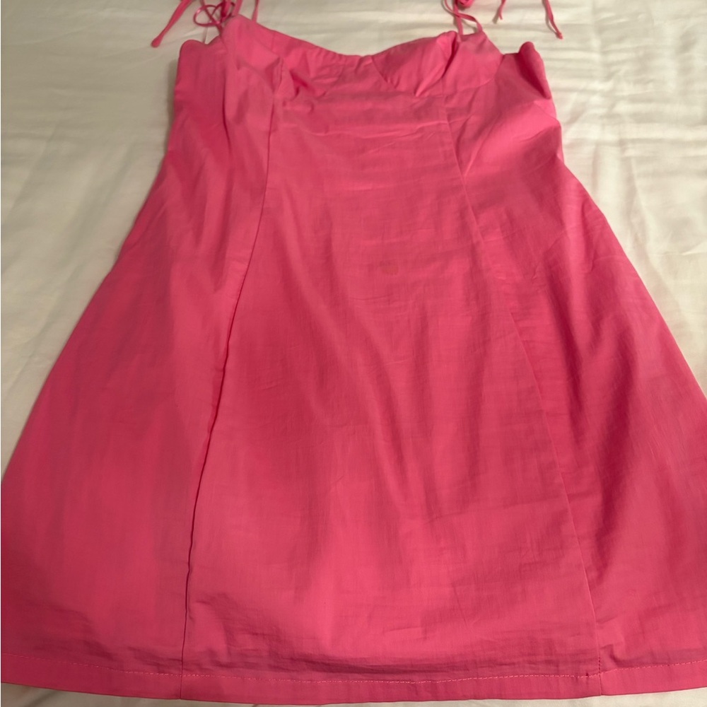 Cotton Candy Vibrant Pink Dress